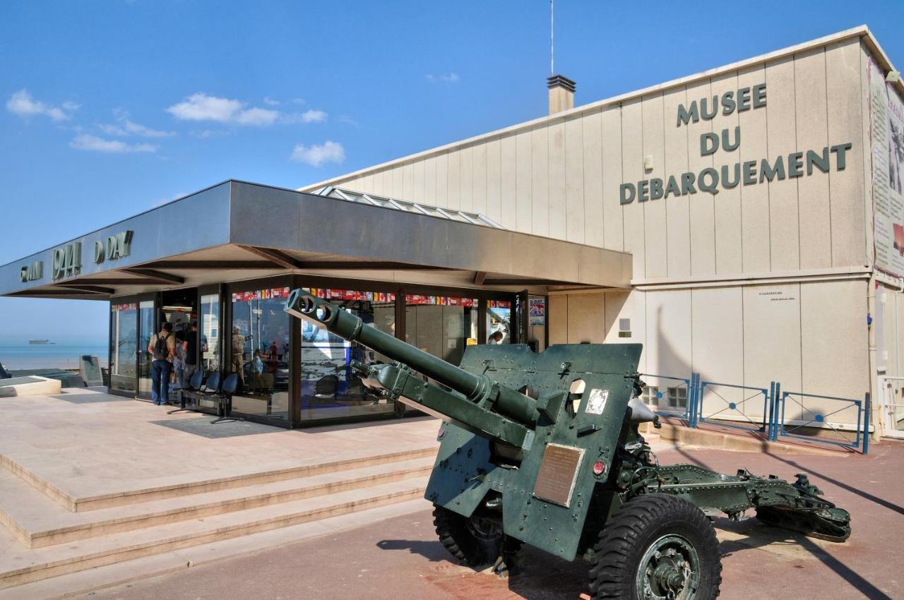 L'Hippocampe - Appt Mezzanine Centre D'Arromanches Luaran gambar